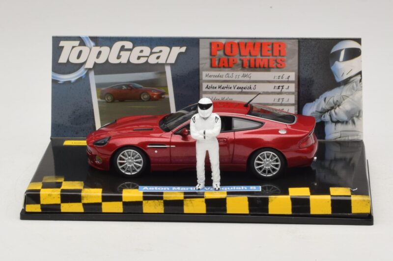 Aston Martin Vanquish S Rot Top Gear Mit Figur Minichamps 1:43 Aston Martin Vanquish S Rot Top Gear Mit Figur Minichamps 1:43 519431372 Druckguss