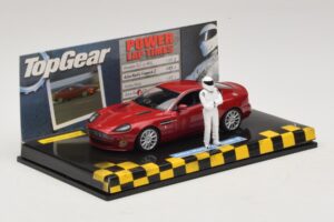 Aston Martin Vanquish S Rot Top Gear Mit Figur Minichamps 1:43 519431372 Druckguss — Bild 2 von 5