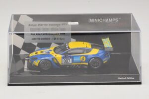 Aston Martin Vantage GT3 #007 A. Simonsen / Turner 24 Hours of Nurburgring 2013 Minichamps 1:43 437131307 Druckguss — Bild 4 von 5