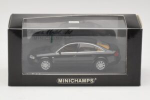Audi A6 C5 Schwarz Minichamps 1:43 430010200 Druckguss — Bild 4 von 4