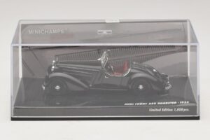 Audi Front 225 Roadster Schwarz Minichamps 1:43 437019131 Druckguss — Bild 4 von 5