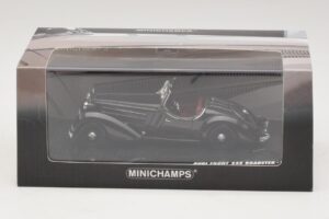 Audi Front 225 Roadster Schwarz Minichamps 1:43 437019131 Druckguss — Bild 5 von 5