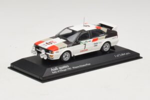 Audi Quattro #7 M. Mouton / F. Pons Pikes Peak International Hill Climb 1984 Minichamps 1:43 AUDI014 Druckguss — Bild 2 von 4