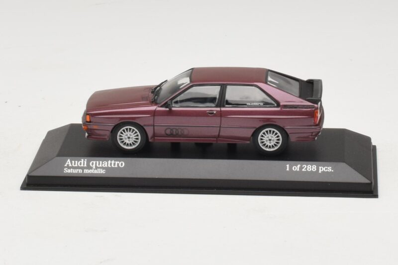 Audi Quattro Braun Metallic Minichamps 1:43 Audi Quattro Braun Metallic Minichamps 1:43 430019429 Druckguss