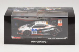 Audi R8 LMS GT3 #49 Krebs / Vogler Hankook 24 Hours of Nurburgring 2010 Minichamps 1:43 437101949 Druckguss — Bild 5 von 5