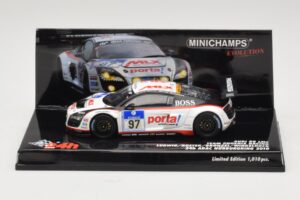Audi R8 LMS GT3 #97 Phoenix Racing 24 Hours of Nurburgring 2010 Minichamps 1:43 437101997 Druckguss