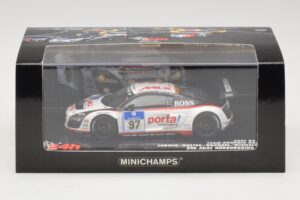 Audi R8 LMS GT3 #97 Phoenix Racing 24 Hours of Nurburgring 2010 Minichamps 1:43 437101997 Druckguss — Bild 5 von 5