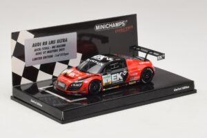 Audi R8 LMS Ultra #1 EK S. Asch / Stoll ADAC GT Masters 2013 Minichamps 1:43 437130101 Druckguss — Bild 2 von 5