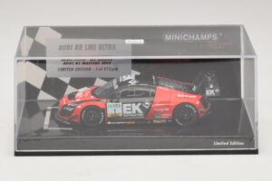 Audi R8 LMS Ultra #1 EK S. Asch / Stoll ADAC GT Masters 2013 Minichamps 1:43 437130101 Druckguss — Bild 4 von 5