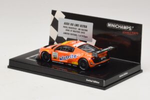 Audi R8 LMS Ultra #100 MS Racing Patel / Dobitsch ADAC GT Masters 2013 Minichamps 1:43 437130100 Druckguss — Bild 3 von 5