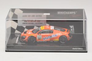 Audi R8 LMS Ultra #100 MS Racing Patel / Dobitsch ADAC GT Masters 2013 Minichamps 1:43 437130100 Druckguss — Bild 4 von 5