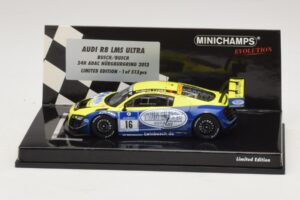 Audi R8 LMS Ultra #16 Busch 24 Hours of Nurburgring 2013 Minichamps 1:43 437130116 Druckguss