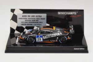 Audi R8 LMS Ultra #29 Team WRT Sandstorm L. Vanthoor 24 Hours of Nurburgring 2013 Minichamps 1:43 437130129 Druckguss