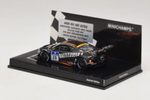 Audi R8 LMS Ultra #29 Team WRT Sandstorm L. Vanthoor 24 Hours of Nurburgring 2013 Minichamps 1:43 437130129 Druckguss — Bild 3 von 5