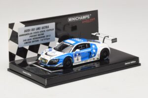 Audi R8 LMS Ultra #4 Phoenix Racing Ammermuller / H-J. Stuck 24 Hours of Nurburgring 2013 Minichamps 1:43 437131304 Druckguss — Bild 2 von 5