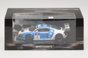 Audi R8 LMS Ultra #4 Phoenix Racing Ammermuller / H-J. Stuck 24 Hours of Nurburgring 2013 Minichamps 1:43 437131304 Druckguss — Bild 5 von 5