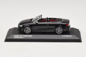 Audi S3 8P Cabriolet Schwarz Minichamps 1:43 437013030 Druckguss