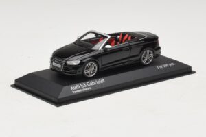 Audi S3 8P Cabriolet Schwarz Minichamps 1:43 437013030 Druckguss — Bild 2 von 4
