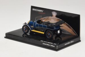 Audi Typ A Phaeton Blau Minichamps 1:43 437019031 Druckguss — Bild 3 von 5