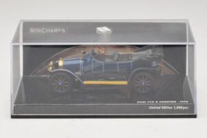 Audi Typ A Phaeton Blau Minichamps 1:43 437019031 Druckguss — Bild 4 von 5