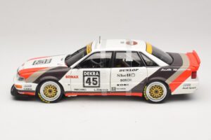 Audi V8 Quattro DTM #45 F. Biela Team AZR 1991 Minichamps 1:18 100911045 Druckguss — Bild 4 von 8