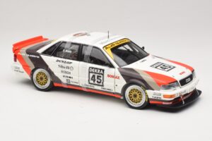 Audi V8 Quattro DTM #45 F. Biela Team AZR 1991 Minichamps 1:18 100911045 Druckguss — Bild 6 von 8