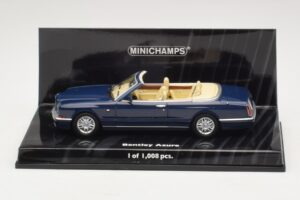 Bentley Azure Blau Minichamps 1:43 436139931 Druckguss
