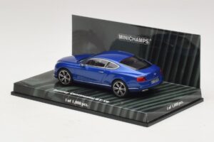 Bentley Continental GT V8 Blau Metallic Minichamps 1:43 436139982 Druckguss — Bild 3 von 4