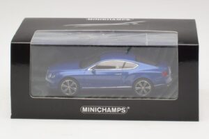 Bentley Continental GT V8 Blau Metallic Minichamps 1:43 436139982 Druckguss — Bild 4 von 4