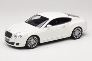 Bentley Continental GT Weiß Ersatzverpackung Minichamps 1:18 100139621-R1 Druckguss
