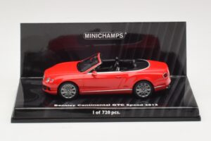 Bentley Continental GTC Speed Rot Minichamps 1:43 436139061 Druckguss