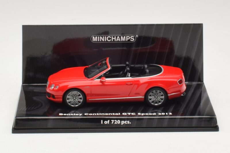 Bentley Continental GTC Speed Rot Minichamps 1:43 Bentley Continental GTC Speed Rot Minichamps 1:43 436139061 Druckguss