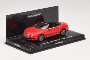 Bentley Continental GTC Speed Rot Minichamps 1:43 436139061 Druckguss — Bild 2 von 4