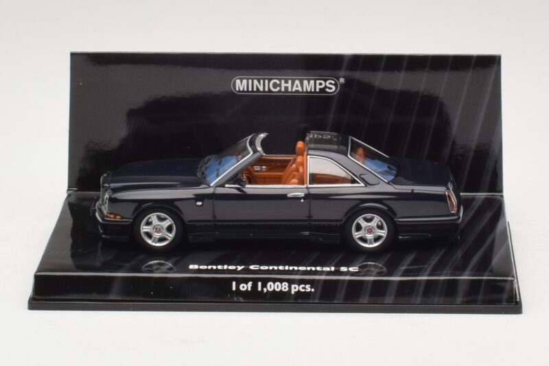 Bentley Continental SC Dunkelblau Minichamps 1:43 436139990 Druckguss