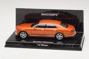 Bentley Mulsanne Orange Metallic Minichamps 1:43 436139902 Druckguss