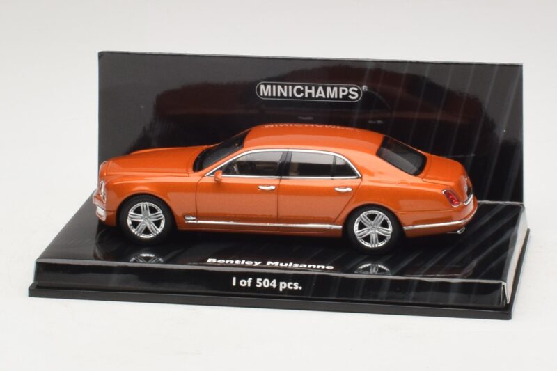 Bentley Mulsanne Orange Metallic Minichamps 1:43 436139902 Druckguss