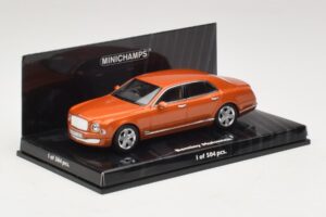 Bentley Mulsanne Orange Metallic Minichamps 1:43 436139902 Druckguss — Bild 2 von 4