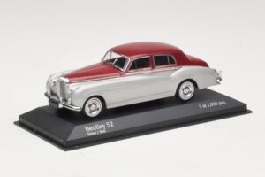 Bentley S2 Silber Rot Minichamps 1:43 403139953 Druckguss — Bild 2 von 4