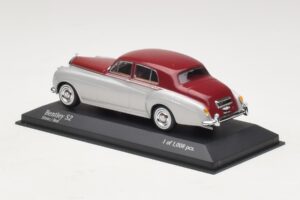 Bentley S2 Silber Rot Minichamps 1:43 403139953 Druckguss — Bild 3 von 4