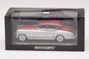 Bentley S2 Silber Rot Minichamps 1:43 403139953 Druckguss — Bild 4 von 4