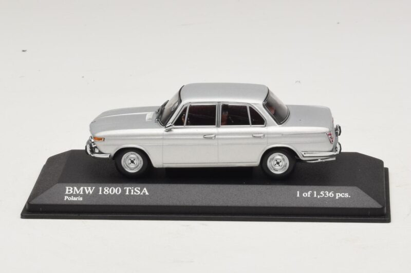BMW 1800 TI/SA Silber Minichamps 1:43 BMW 1800 TI/SA Silber Minichamps 1:43 400025100 Druckguss