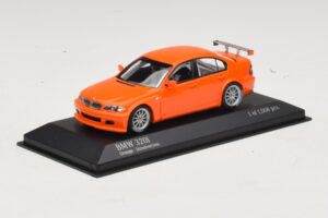 BMW 320i E46 Straßenversion Orange Minichamps 1:43 400052400 Druckguss — Bild 2 von 4