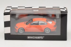 BMW 320i E46 Straßenversion Orange Minichamps 1:43 400052400 Druckguss — Bild 4 von 4