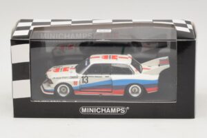BMW 320i Group 5 #13 M. Winkelhock DRM 1977 Minichamps 1:43 400772313 Druckguss — Bild 4 von 4