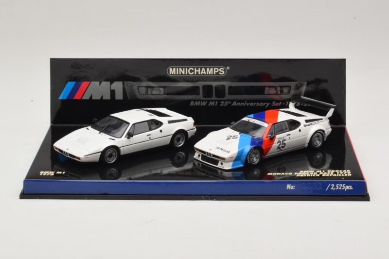 BMW M1 25. Jubiläumsset Minichamps 1:43 402025025 Druckguss