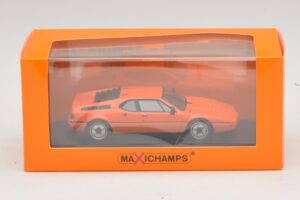 BMW M1 Orange Maxichamps 1:43 940025020 Druckguss — Bild 4 von 4