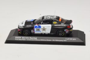 BMW M235i Ring Police Team #306 Carlsson 24 Hours of Nurburgring 2014 Minichamps 1:43 437142406 Druckguss