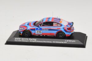 BMW M235i Team BMW Motorsport #235 Bovigdon 24 Hours of Nurburgring 2014 Minichamps 1:43 437142435 Druckguss