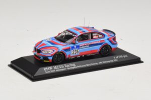 BMW M235i Team BMW Motorsport #235 Bovigdon 24 Hours of Nurburgring 2014 Minichamps 1:43 437142435 Druckguss — Bild 2 von 4