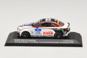 BMW M235i Team Mathol #315 24 Hours of Nurburgring 2014 Minichamps 1:43 437142415 Druckguss